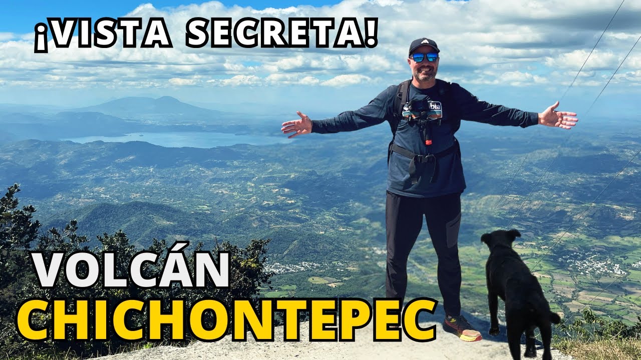 Conquistamos la Cima del Volcán Chichontepec con un Perro 🐕  ¡La Mejor Vista de El Salvador! 🌋