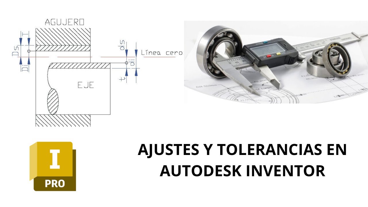 Tolerancias en Inventor. Ajustes y TOLERANCIAS en Autodesk Inventor 2024. Tutorial para principiante