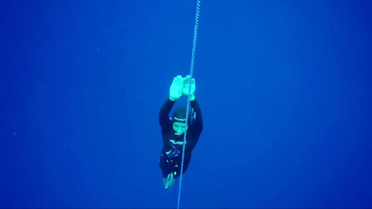 Freediving Julia Wheeler - 25m No Fins