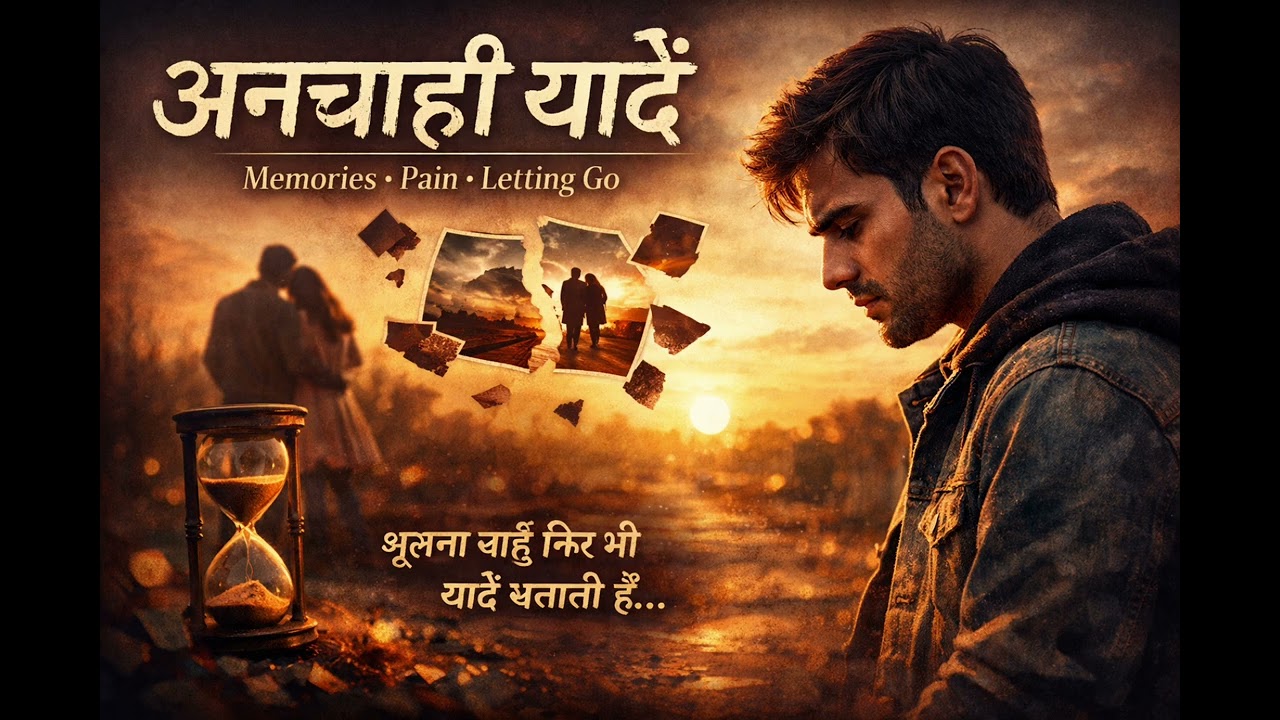 अनचाही यादें | A Heartfelt Hindi Song on Memories, Pain & Letting Go