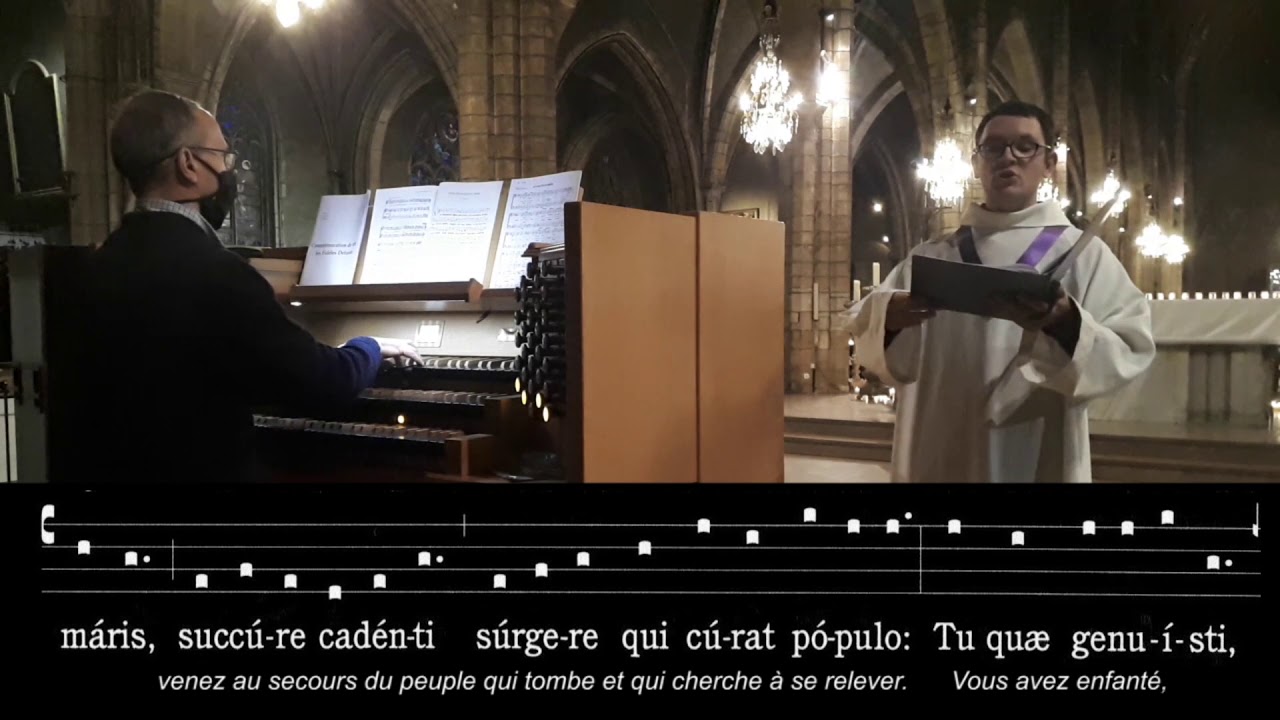 Musique Sacr&eacute;e &agrave; la maison #13 - Antienne Mariale : Alma Redemptoris Mater (gr&eacute;gorien)