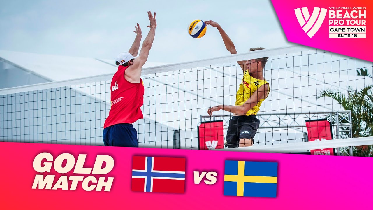 Mol, A. / Sørum, C. vs. Ahman / Hellvig - Gold Match Highlights Cape Town 2022 #BeachProTour