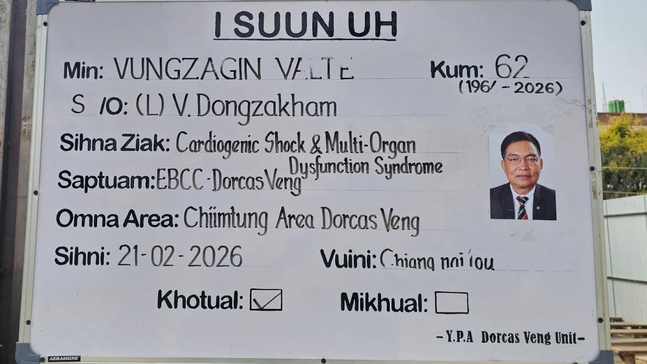Late Pu Vungzagin Valte inn mun vaidawnna Dorcas Veng