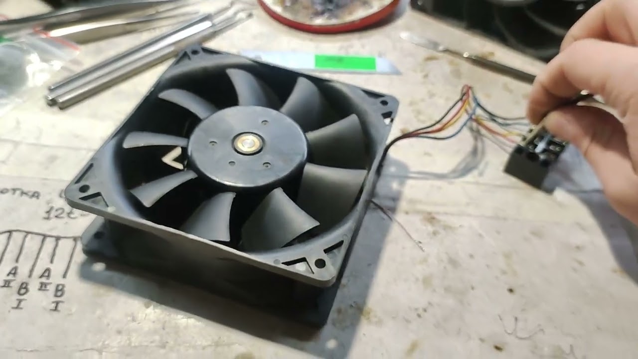 заболели вентиляторы Nidec VA450DC