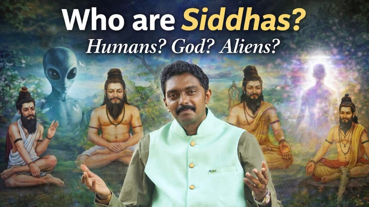 Who are Siddhas? A unique perspective | Tamil | Dr.Kabilan | Siddha-series # 1