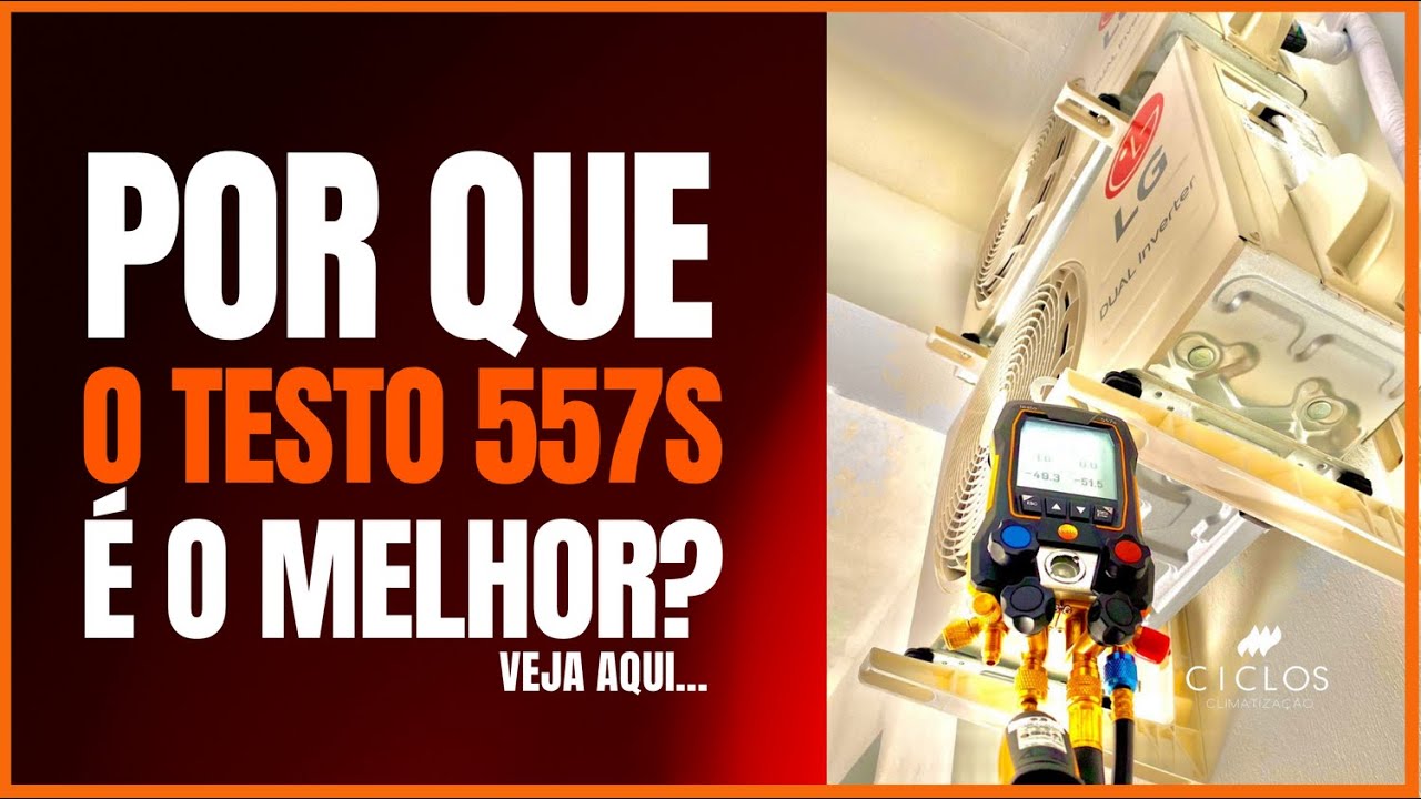 Porque o TESTO 557 S é o MELHOR? Veja aqui ...