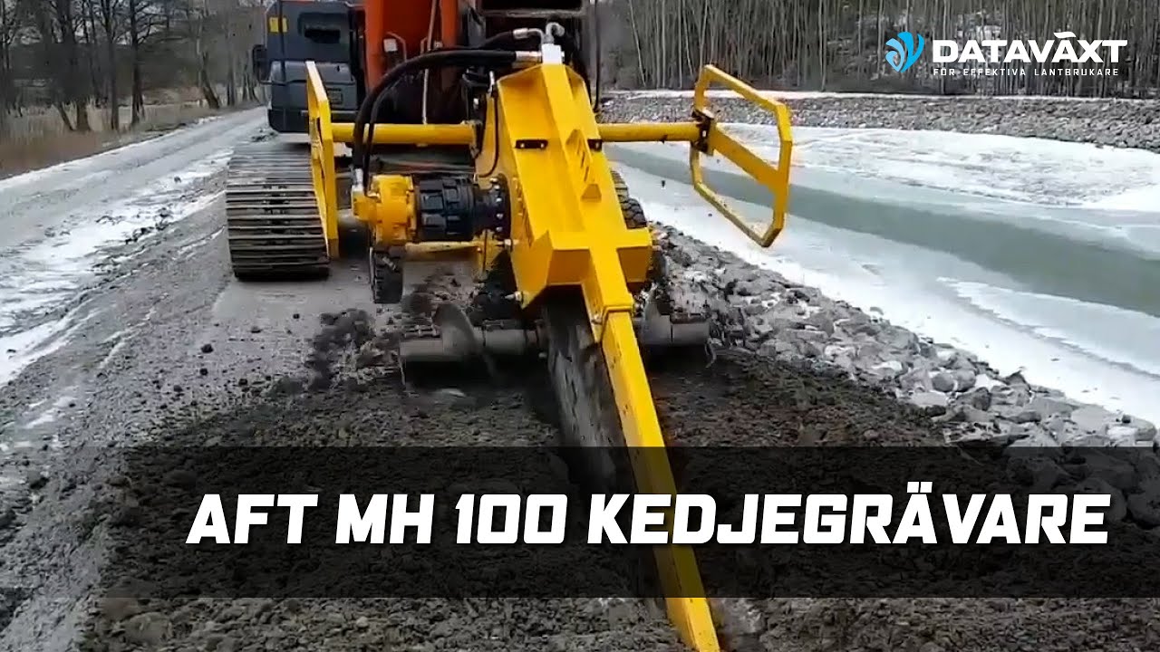 AFT KEDJEGR&Auml;VARE  - MH 100 i arbete