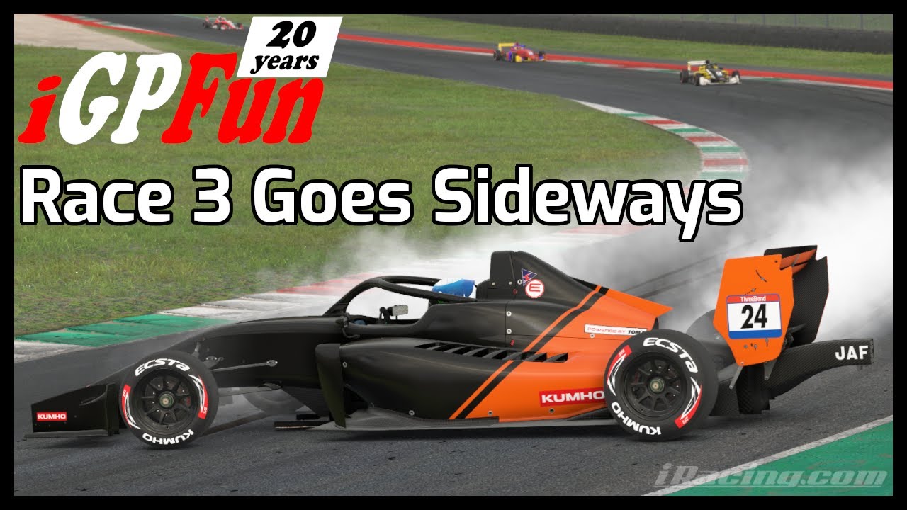 Things Go Sideways In Race 3 | iGPFun Race 3 Season 1 2025