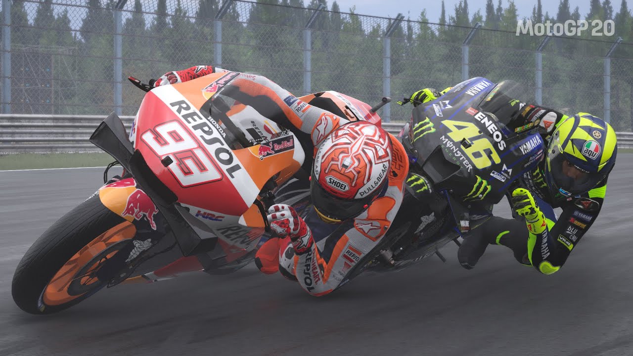 DUEL YANG SANGAT SENGIT VALENTINO ROSSI VS MARC MARQUEZ
