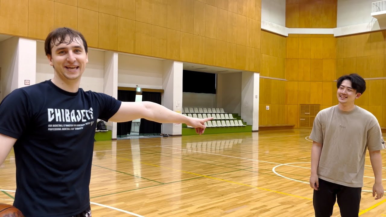サワ VS かなつぷ 幼馴染対決🏀