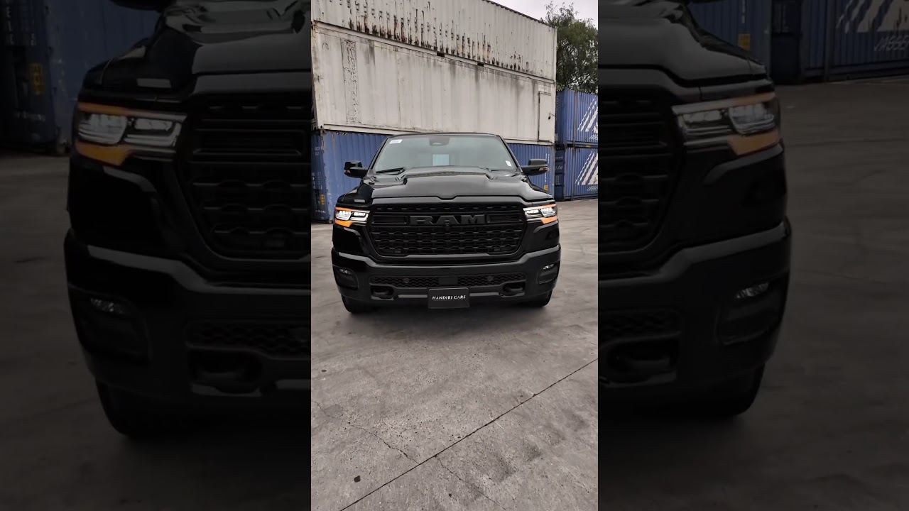 2025 RAM 1500 Limited Night Edition Diamond Black Crystal Pearl #youtubeshorts #pickup