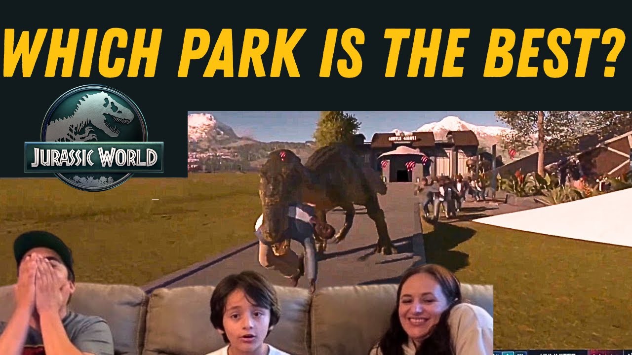 I Challenged My Parents to a PARK COMPETITION in Jurassic World Evolution 3