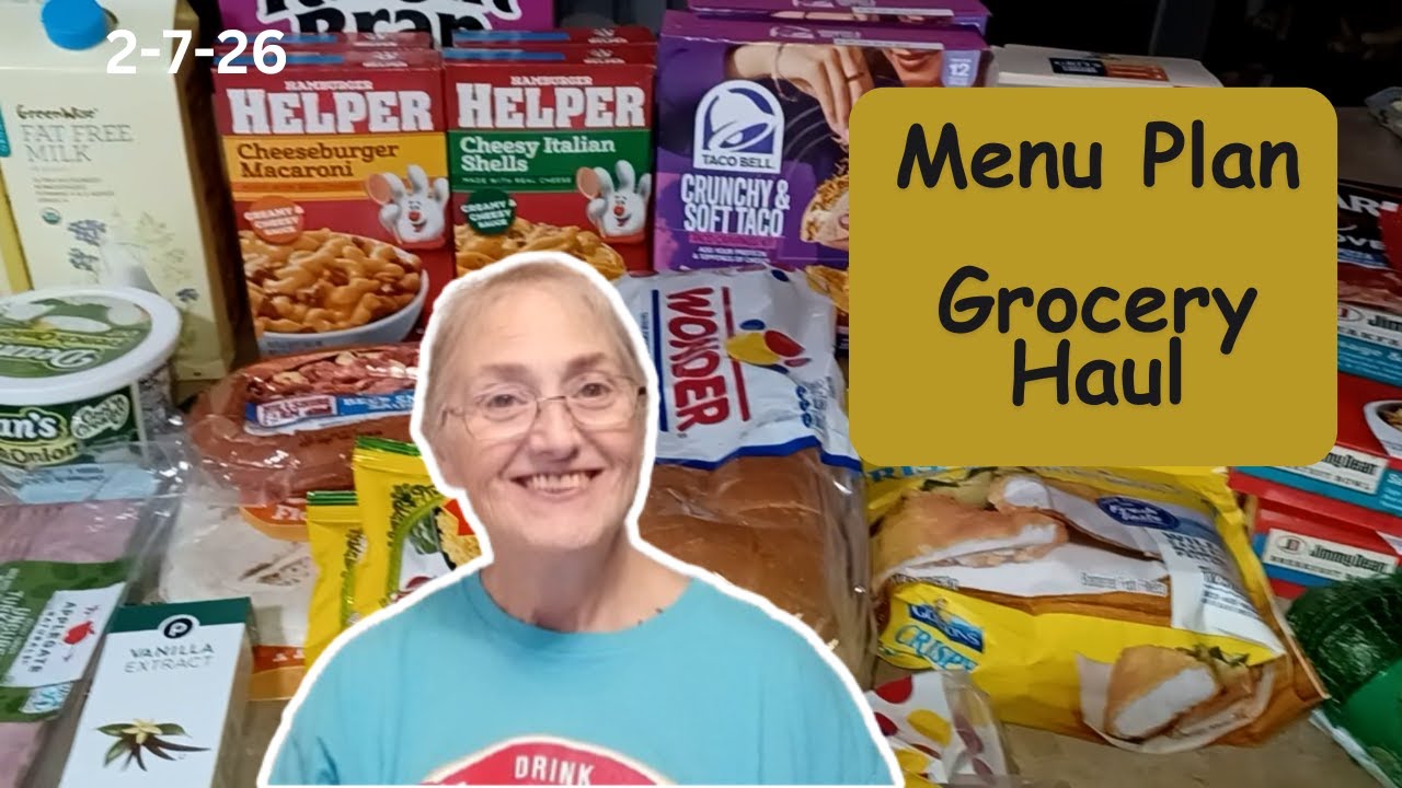 План меню и покупки продуктов. Все еще пытаюсь есть из морозилки.