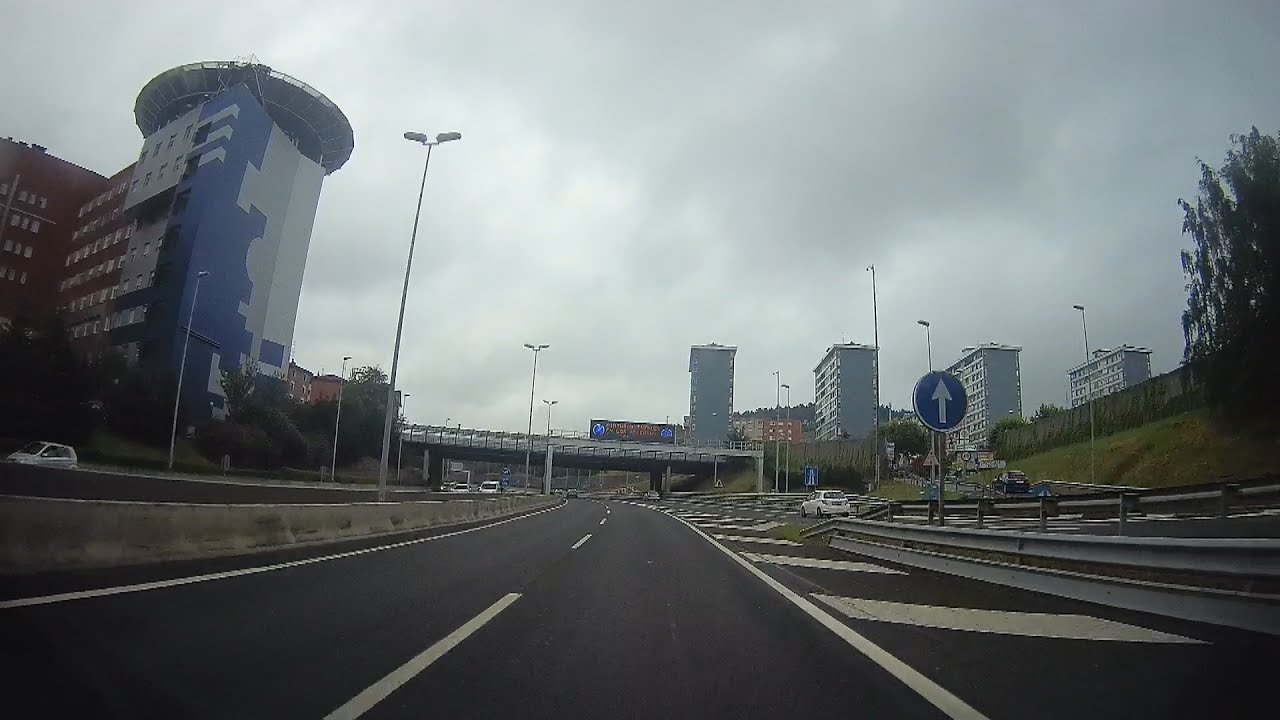 Spain: A-8 through Bilbao