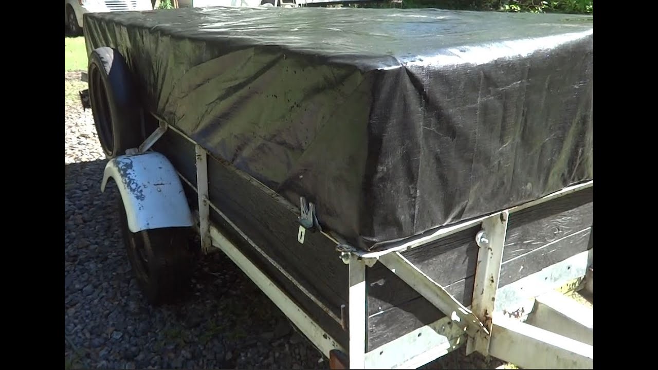 Great PVC DIY Cargo Trailer top cover.(Cheap)