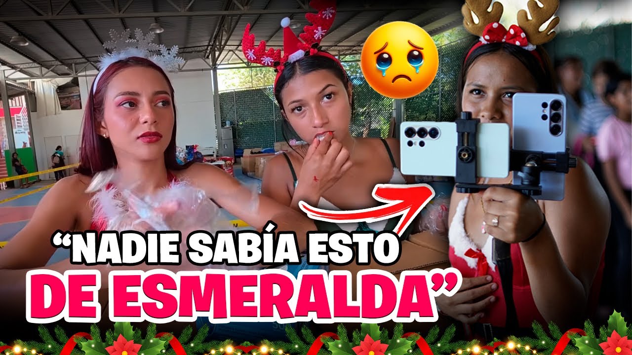 Esmeralda casi llora al contar la difícil situación que vivía