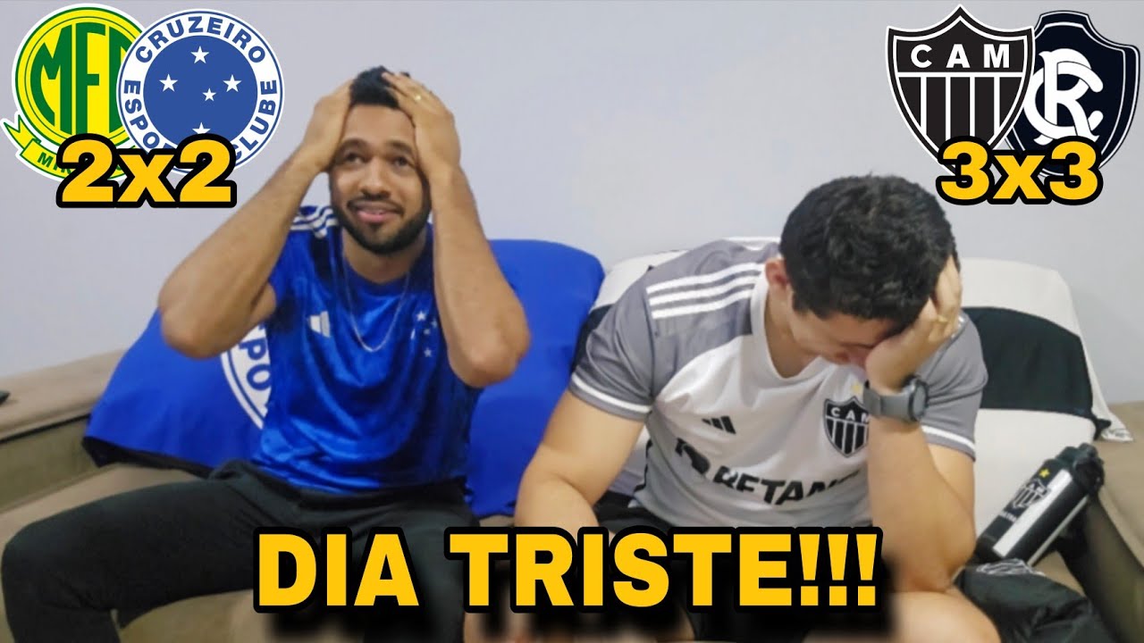 MUITA VERGONHA!!! Mirassol 2x2 Cruzeiro | Atlético-MG 3x3 Remo