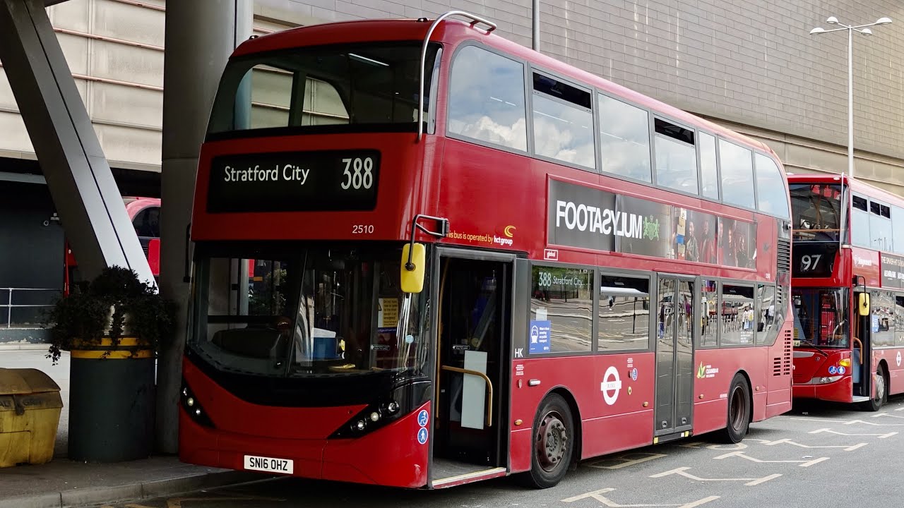 London Bus Route 388 - London Bridge to Stratford City - Subtitles