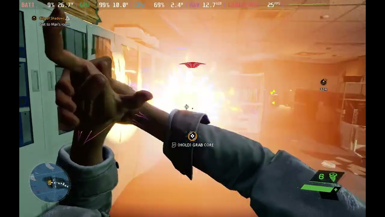 GhostWire Tokyo on Steam Deck | Epicgames | Chapter 1 (part 1) | Lutris | SteamOS | 25-35FPS