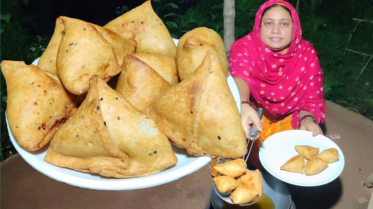 একেবারে বাজারের মত মুচমুচে সিঙ্গাড়া, আলু সিঙ্গাড়া Aloo samosa recipe by Mehek kitchen and street