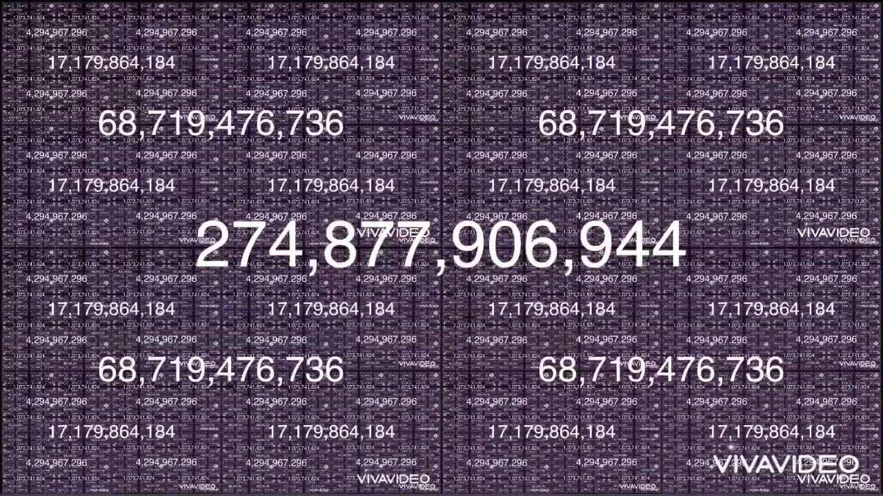 AAAAAAA V74 Version A - A0 & All 1 - 9 x274,877,906,944