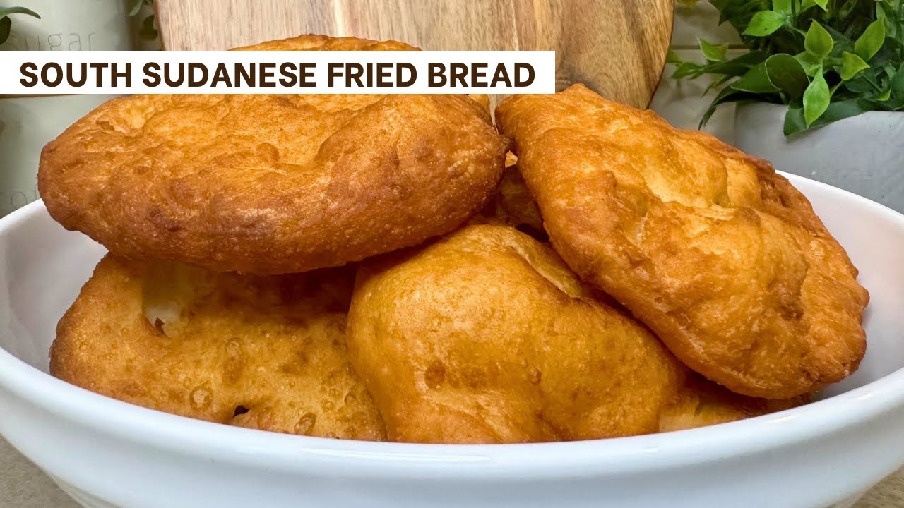 🇸🇸 Dabo | South Sudanese Fried Bread | Vegan 🌱 Recipe