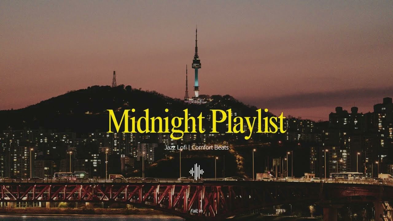 𝘗𝘭𝘢𝘺𝘭𝘪𝘴𝘵 | Midnight Jazz Lofi 새벽 2시, 흩어진 생각을 정리하는 시간 | Study & Books