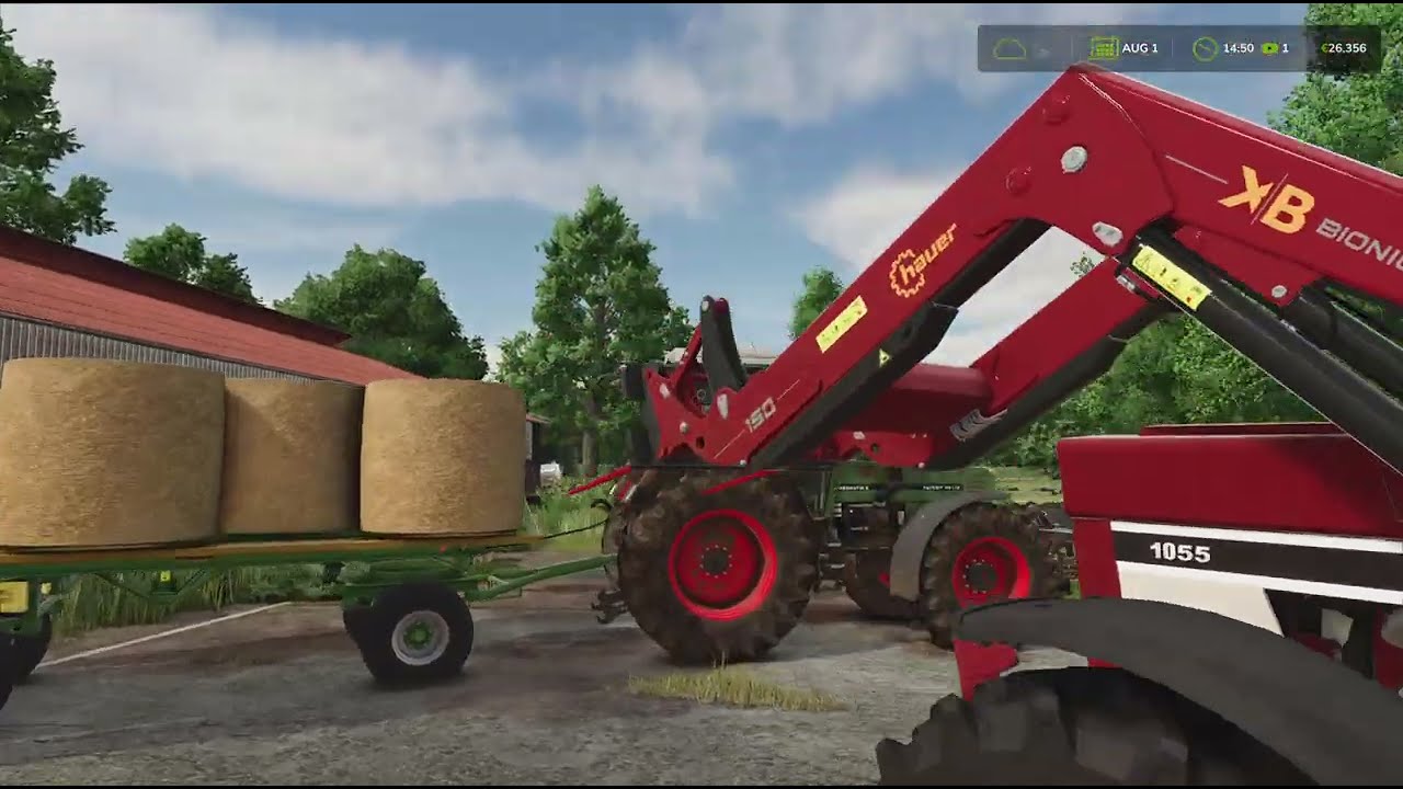 LS 25 - Unser kleiner Hof -  Kälber in Kälberstall bringen und Milchtankstelle in Betrieb nehmen 