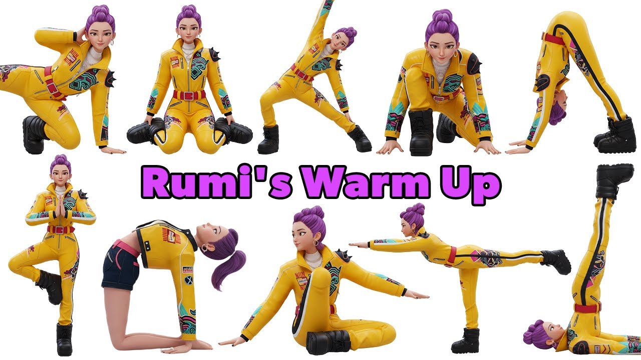 Interactive Warm Up with Rumi | Relaxation and Calmness | Rainbow Yoga
