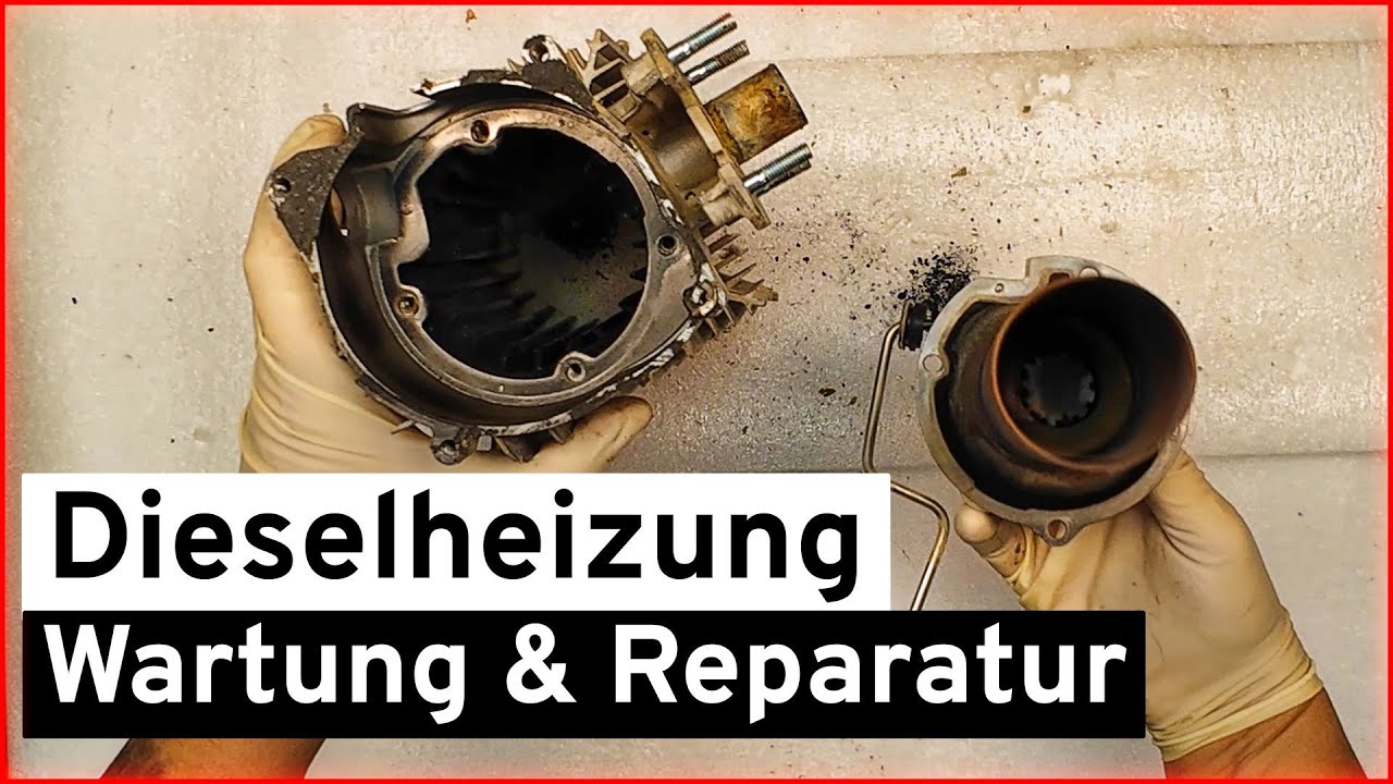 Diesel-Standheizung zerlegen, reinigen & reparieren: Fehlercodes beheben!
