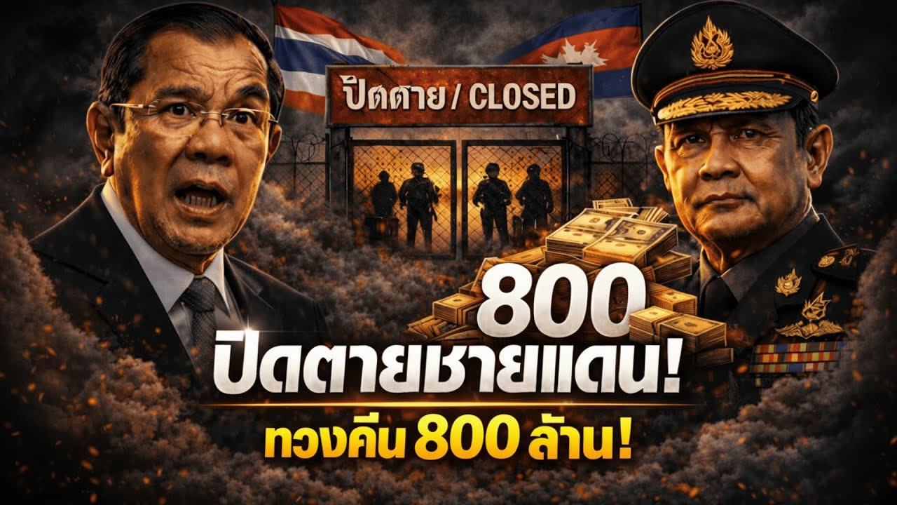 [ด่วนที่สุด] ปิดตายชายแดน! ไทยทวงคืน 800 ล้าน ฮุนเซนกระอักเลือด บทเรียนคนเนรคุณ