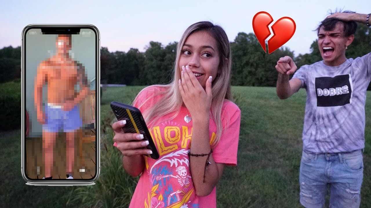 I Put My EX BOYFRIEND As My Background PRANK! (backfires)