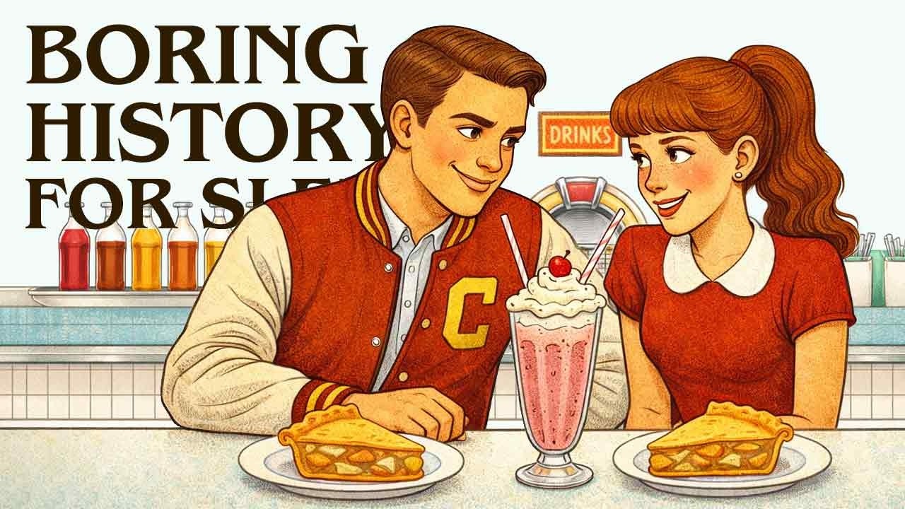 POV: This Is How It Was to Go on a Date in the 1950s | Boring History for Sleep