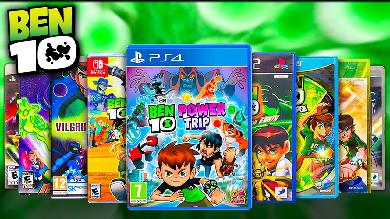 Probé TODOS LOS JUEGOS DE BEN 10 EN UN VIDEO!  |LENDO|
