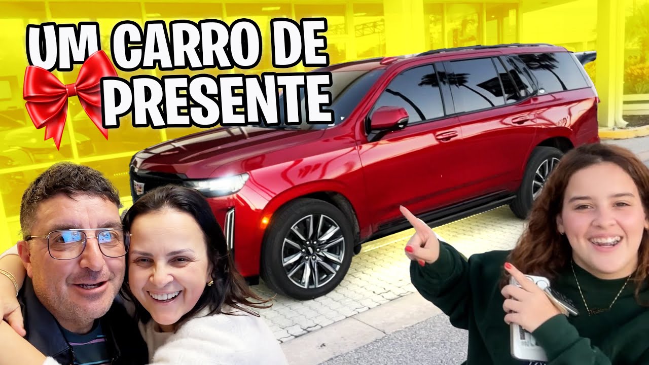 COMPRAMOS UM CARRO NOVO DE SURPRESA PRA MINHA MAE