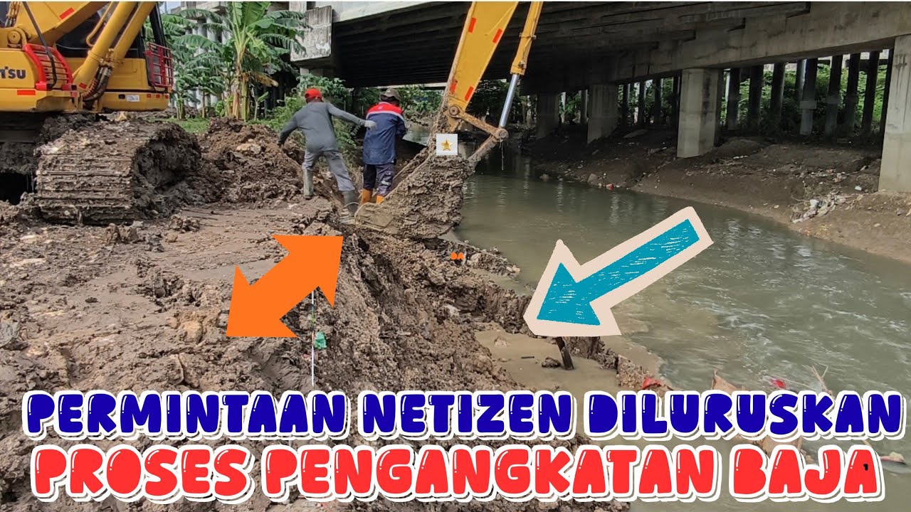 PARAH !! NGEDAN BEKO GA KUAT ANGKAT BAJA YG NANCAP !! JD SANGKUTAN SAMPAH