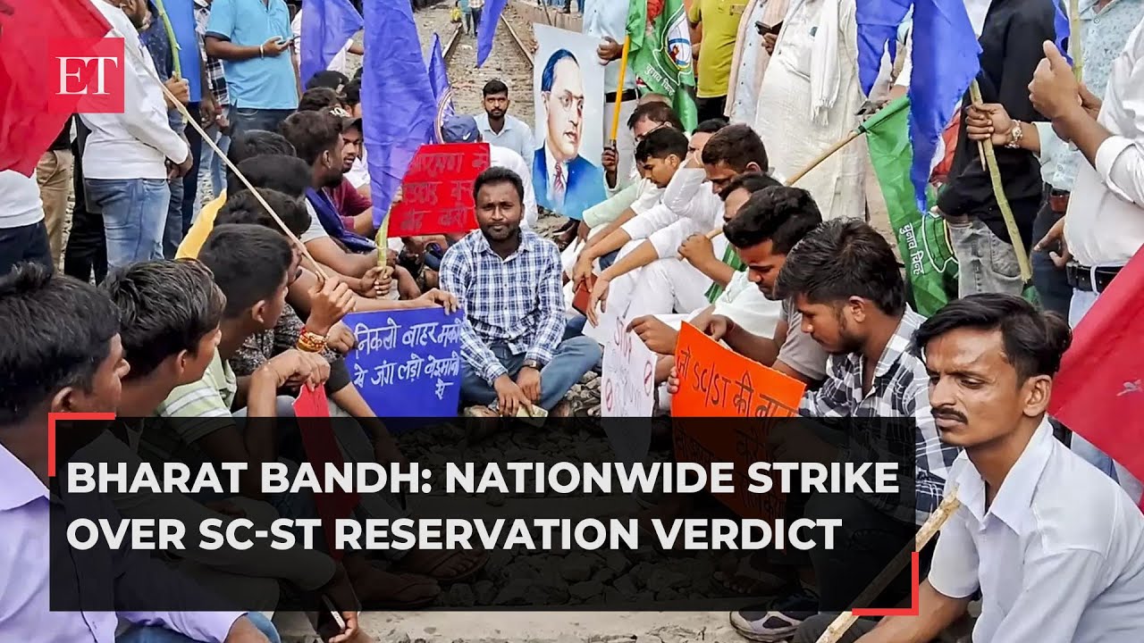 Bharat Bandh: Nationwide strike over SC-ST reservation verdict, protesters block roads in Patna