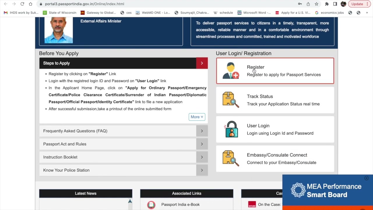Step-by-Step Guide for the Renewal/Reissuance of Indian Passport Via TATKAL SCHEME from USA Part - I