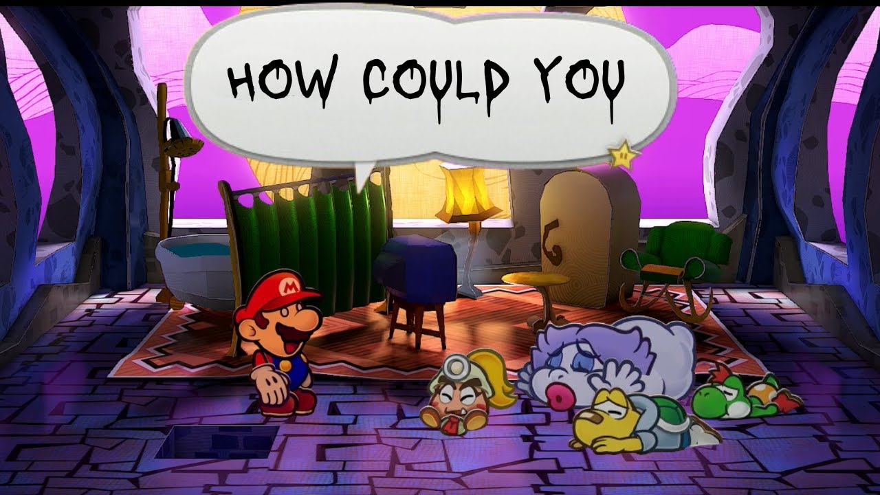 Paper Mario: The Thousand Year Door (Remake) - Every Partners getting Beaten by Mario.