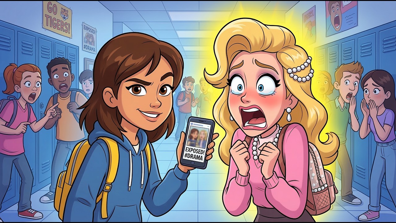 The Most Popular Girl in School Hated Me… Until I Exposed Her