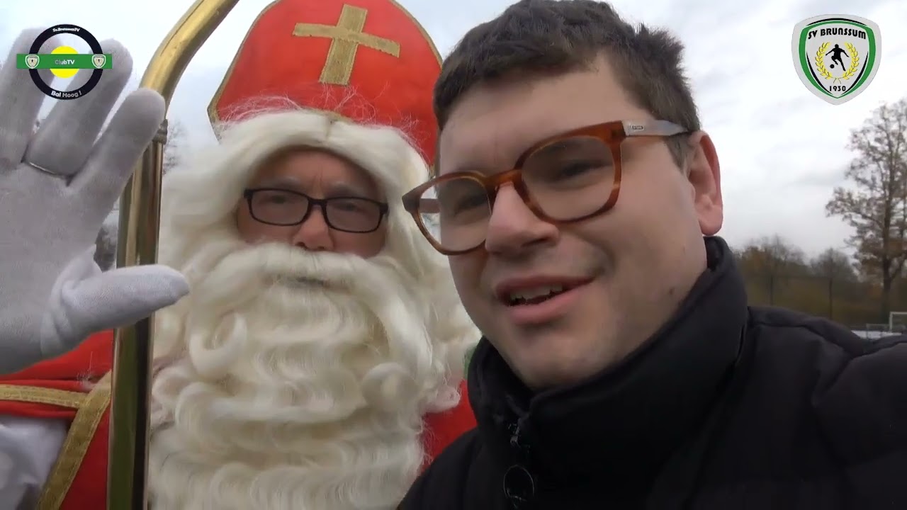 SV Brunssum club tv bij de sinterklaas middag 6 december 2025