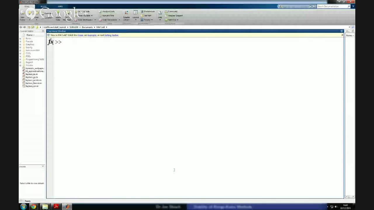 Stability of Runge-Kutta methods I