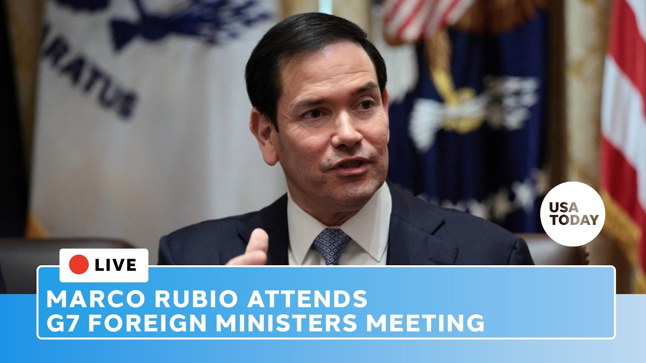 G7 foreign ministers live: Marco Rubio holds bilateral meeting with France's Jean-No&euml;l Barrot