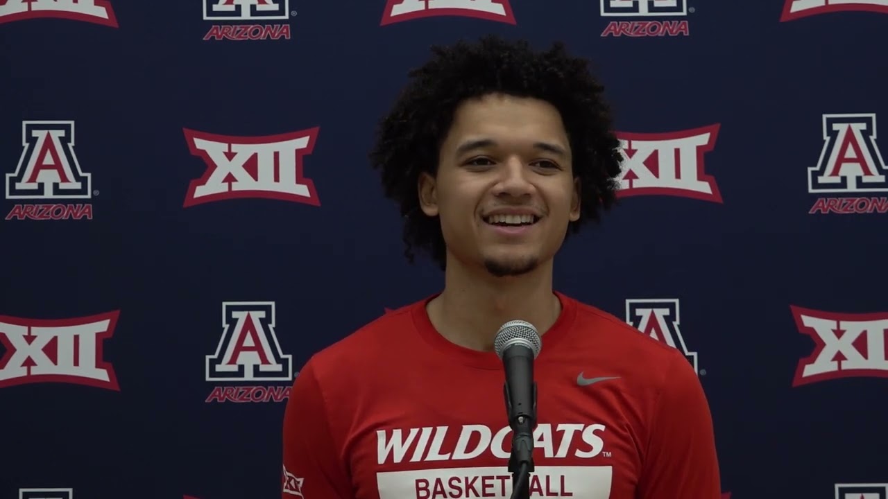Arizona Basketball Press Conference - Brayden Burries
