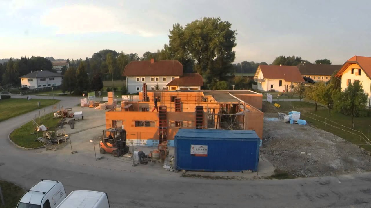 FF Michaelnbach Zeitraffer Neubau