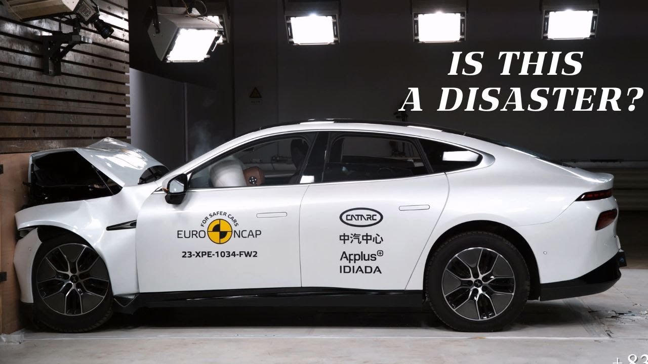 XPeng P7: Насколько безопасен автомобиль в аварии? Объяснение результатов Euro NCAP!