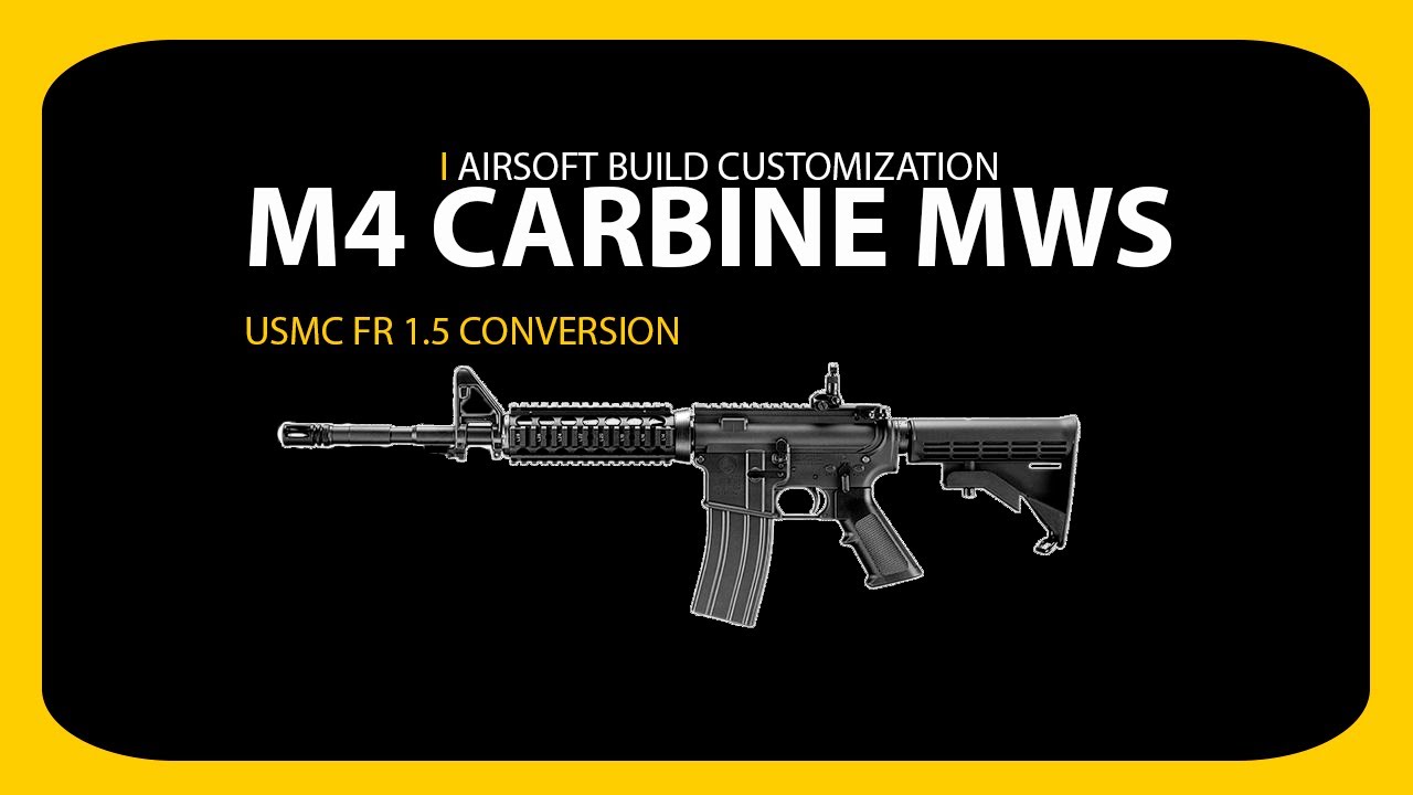 MWS UNBOXING & CUSTOM USMC FR 1.5