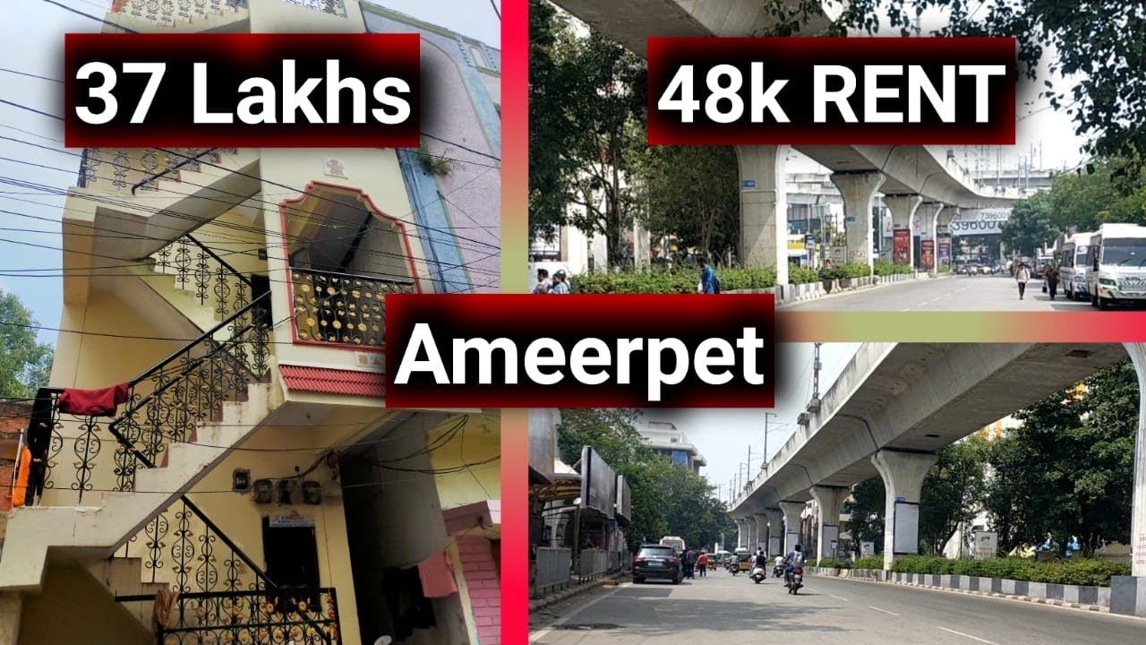 Residential building for sale in Ameerpet hyd I Rental income I Panjagutta I Kukatpally I Begumpet