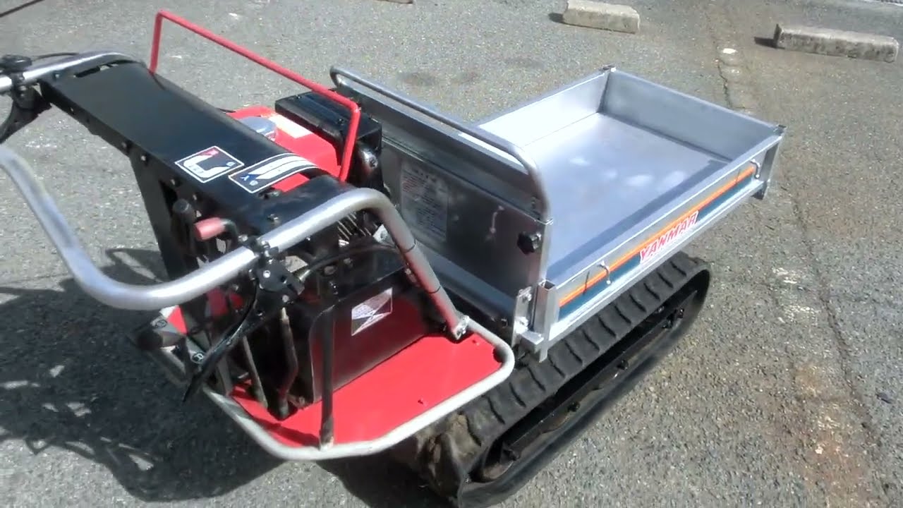 ヤンマー　クローラ運搬車の動作確認動画です。宜しくお願い致します。