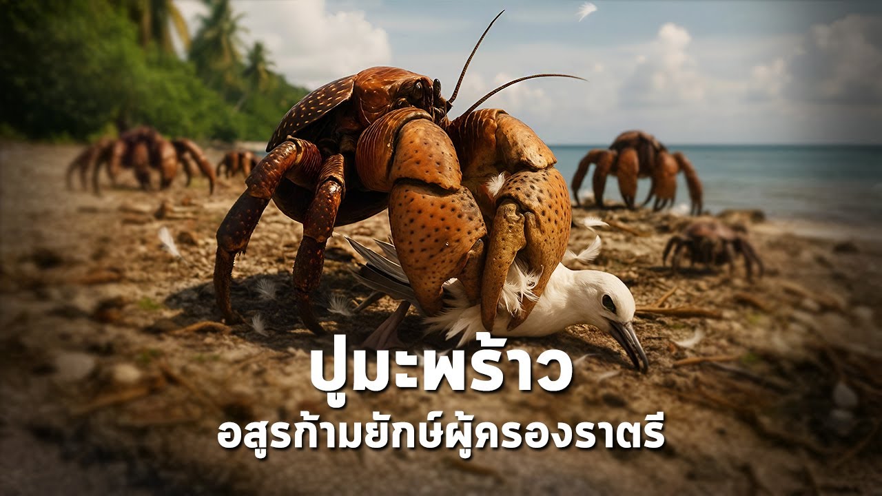 นานาสาระ ตอน ปูมะพร้าว อสูรก้ามยักษ์ผู้ครองราตรี